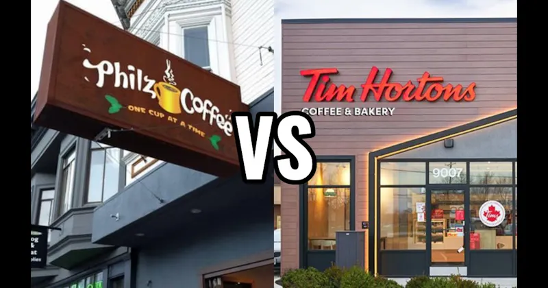  Tim Hortons vs. Philz Coffee