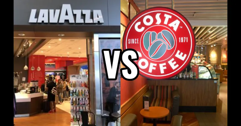 Costa Coffee vs. Lavazza