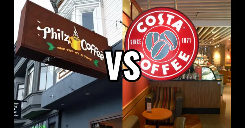 Costa Coffee vs. Philz Coffee