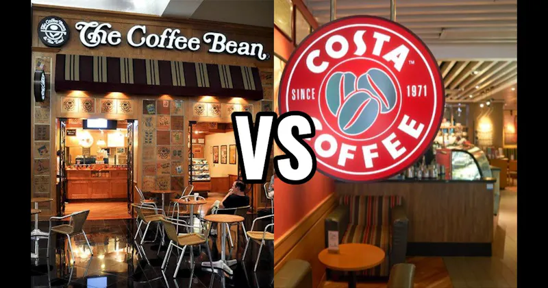 Costa Coffee vs. The Coffee Bean & Tea Leaf
