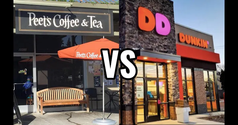 Dunkin' vs. Peet’s Coffee