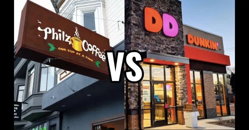 Dunkin' vs. Philz Coffee