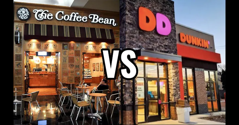 Dunkin' vs. The Coffee Bean & Tea Leaf