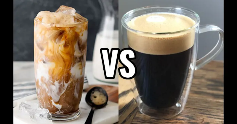 Americano vs. Iced Latte