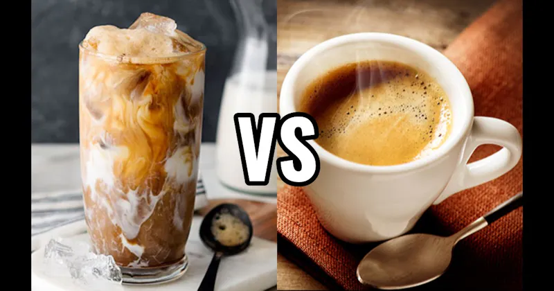 Espresso vs. Iced Latte