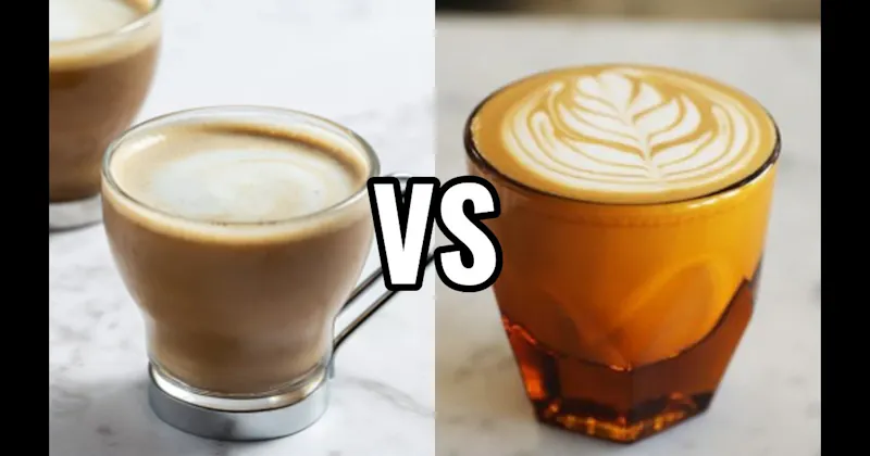 Flat White vs. Latte