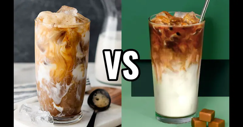 Iced Latte vs. Macchiato