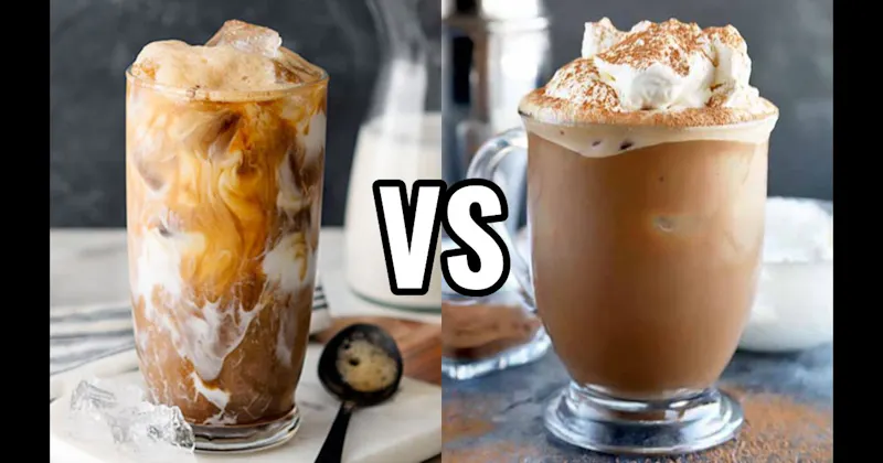 Iced Latte vs. Mocha
