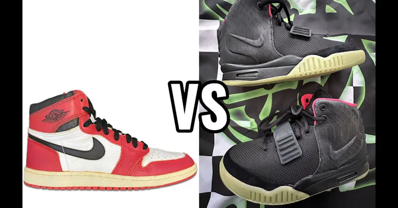 Air Jordan 1 vs. Nike Air Yeezy 2