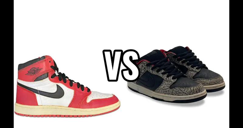 Air Jordan 1 vs. Nike Dunk SB