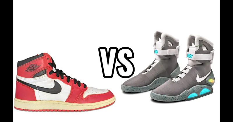 Air Jordan 1 vs. Nike MAG (Back to the Future)