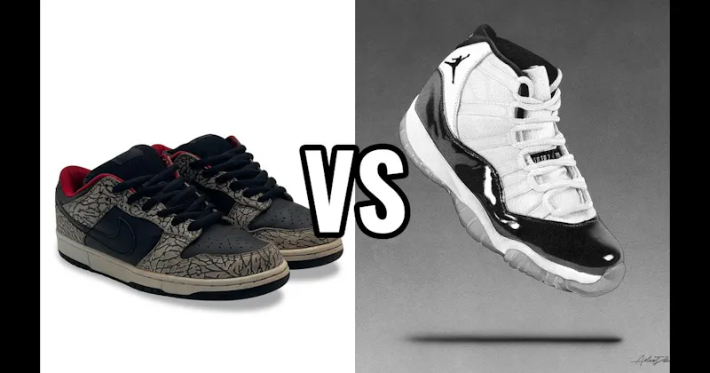 Air Jordan 11 vs. Nike Dunk SB