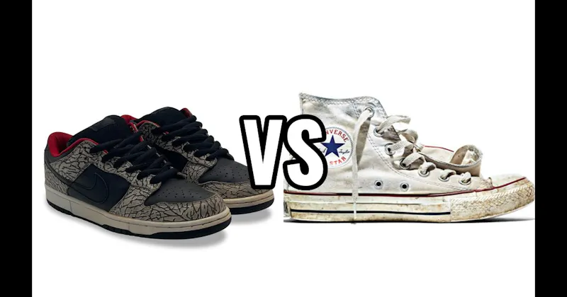 Converse Chuck Taylor All-Star vs. Nike Dunk SB