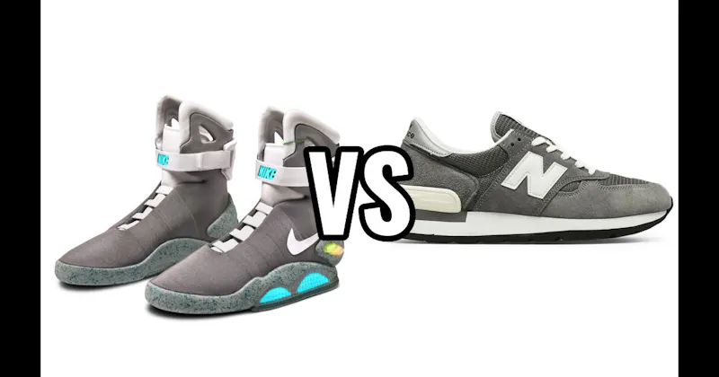 New Balance 990 vs. Nike MAG (Back to the Future)