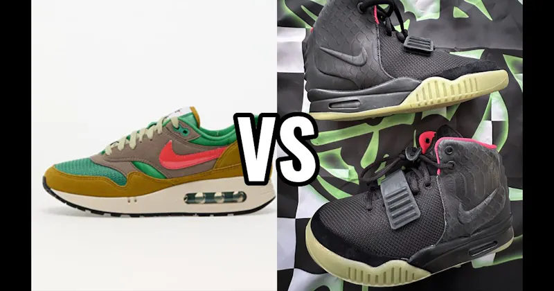 Nike Air Max 1 vs. Nike Air Yeezy 2