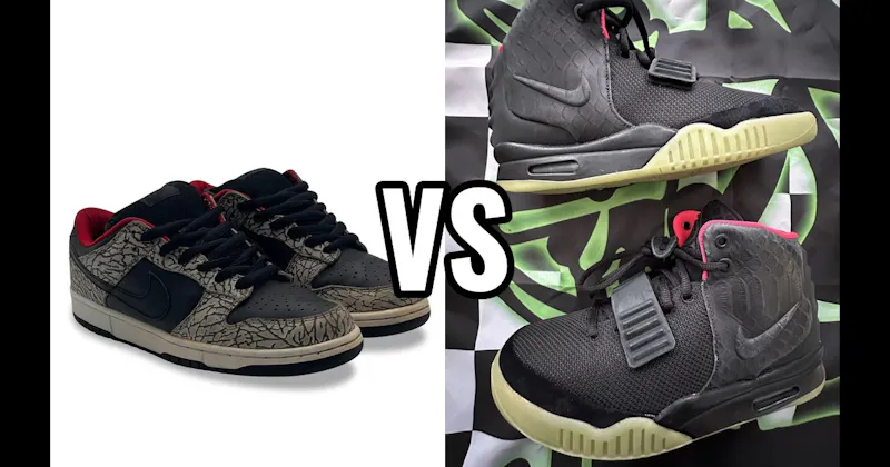 Nike Air Yeezy 2 vs. Nike Dunk SB