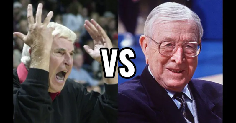 Bob Knight vs. John Wooden