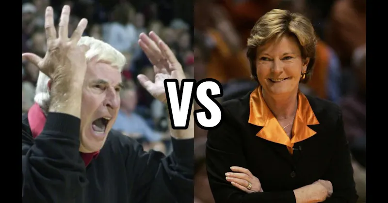 Bob Knight vs. Pat Summitt
