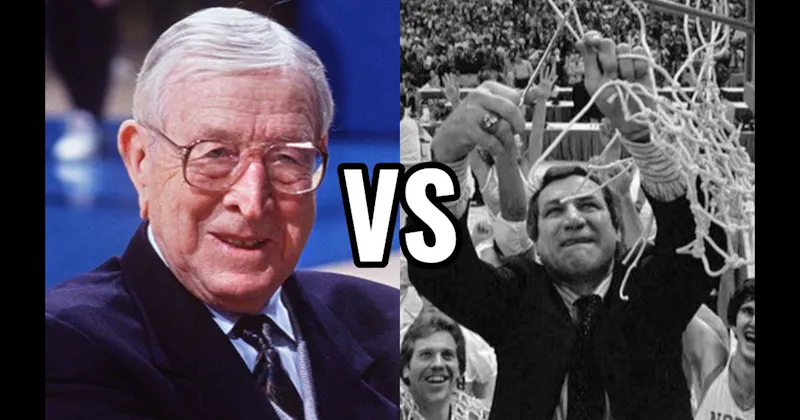 Dean Smith vs. John Wooden