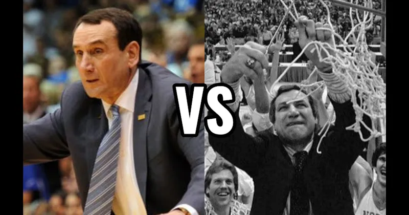 Dean Smith vs. Mike Krzyzewski