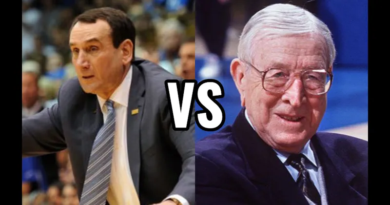John Wooden vs. Mike Krzyzewski