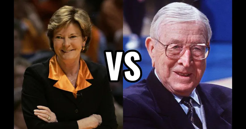 John Wooden vs. Pat Summitt