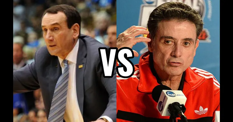 Mike Krzyzewski vs. Rick Pitino