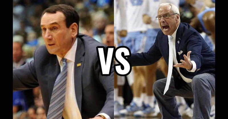 Mike Krzyzewski vs. Roy Williams