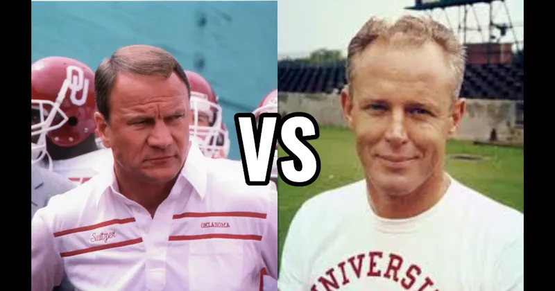 Barry Switzer vs. Bud Wilkinson