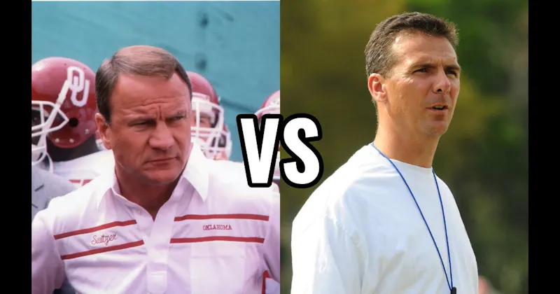 Barry Switzer vs. Urban Meyer