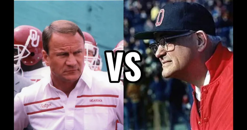 Barry Switzer vs. Woody Hayes