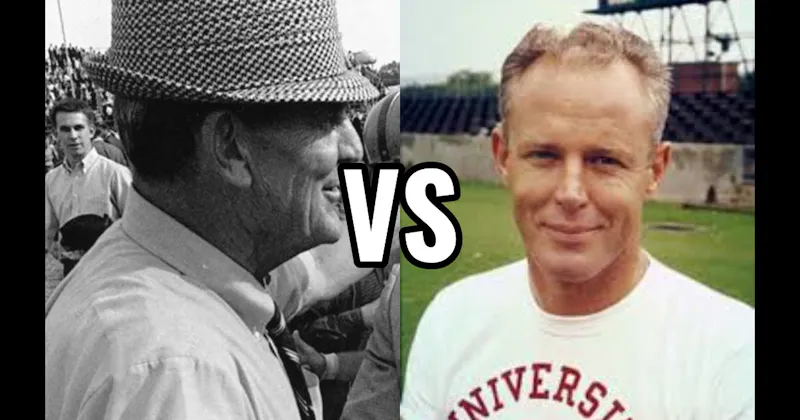 Bear Bryant vs. Bud Wilkinson