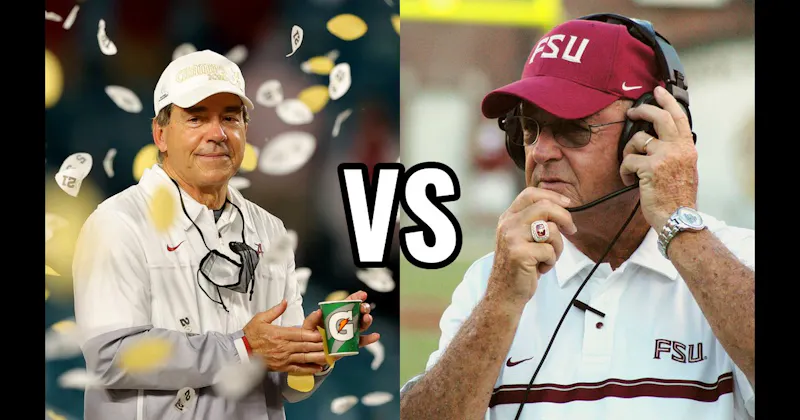 Bobby Bowden vs. Nick Saban