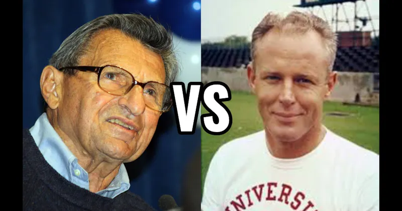 Bud Wilkinson vs. Joe Paterno