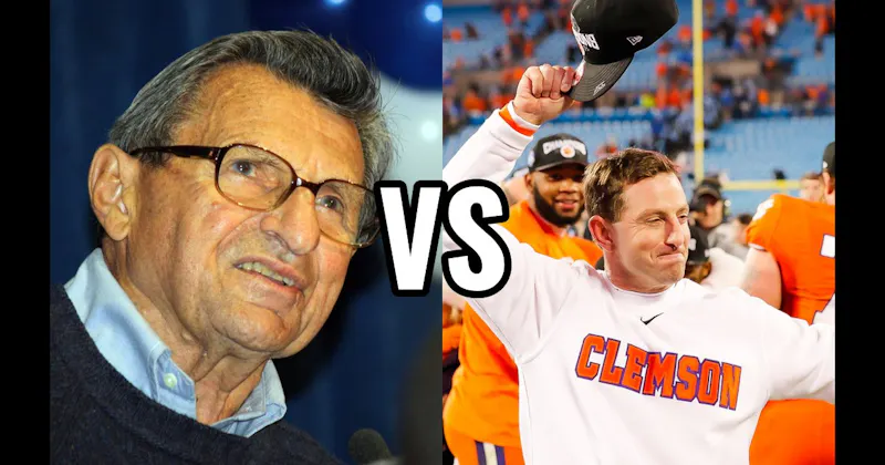 Dabo Swinney vs. Joe Paterno