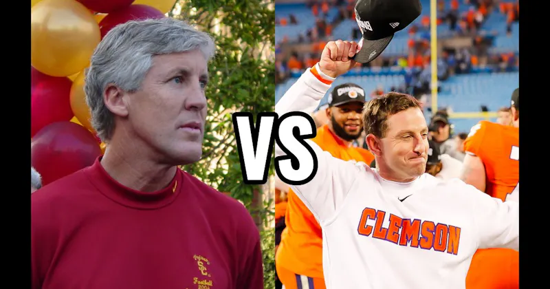 Dabo Swinney vs. Pete Carroll