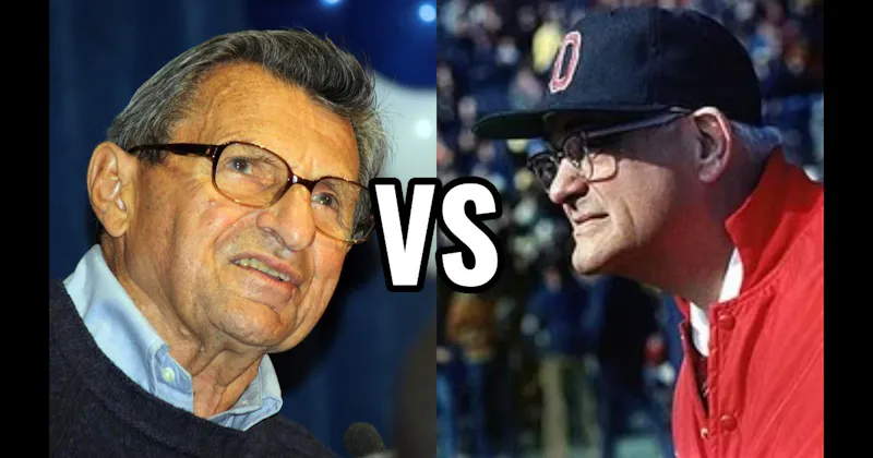 Joe Paterno vs. Woody Hayes