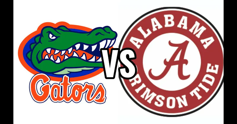 Alabama Crimson Tide vs. Florida Gators