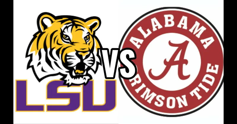 Alabama Crimson Tide vs. LSU Tigers