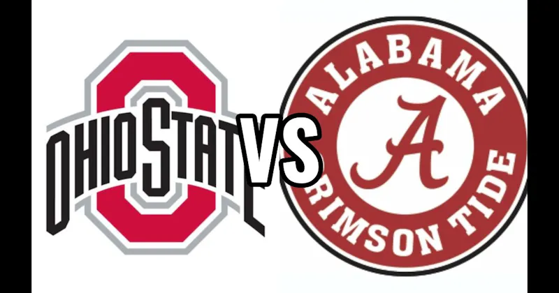 Alabama Crimson Tide vs. Ohio State Buckeyes