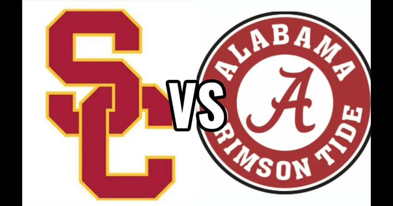 Alabama Crimson Tide vs. USC Trojans
