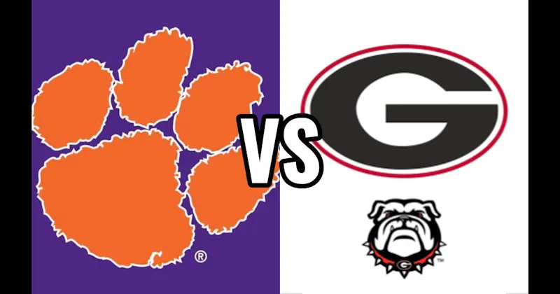 Clemson Tigers vs. Georgia Bulldogs