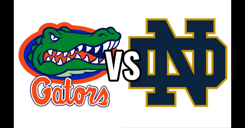 Florida Gators vs. Notre Dame Fighting Irish