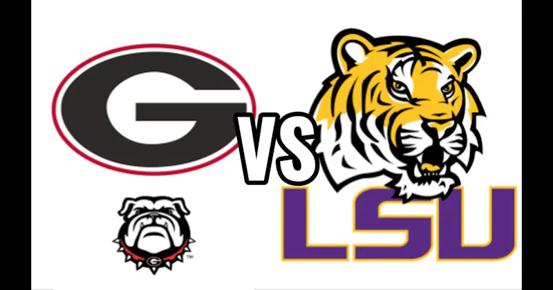 Georgia Bulldogs vs. LSU Tigers