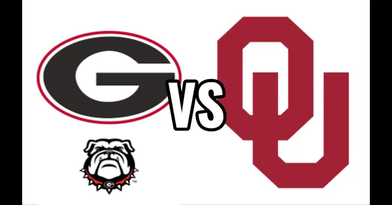 Georgia Bulldogs vs. Oklahoma Sooners