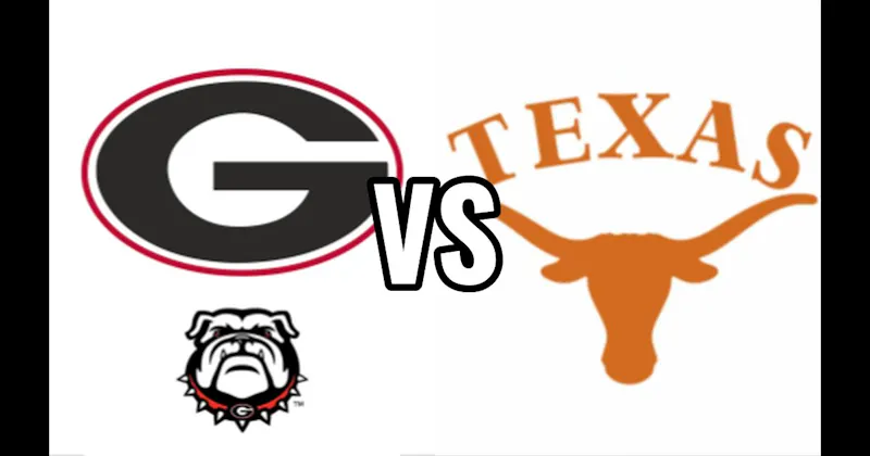 Georgia Bulldogs vs. Texas Longhorns