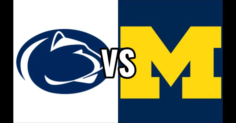 Michigan Wolverines vs. Penn State Nittany Lions