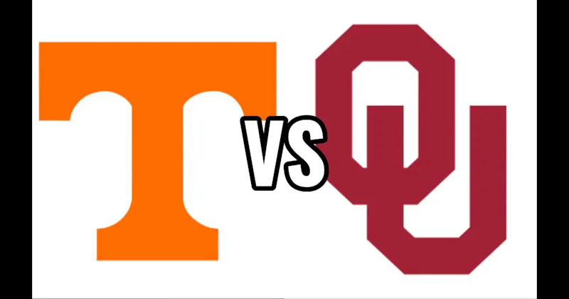 Oklahoma Sooners vs. Tennessee Volunteers