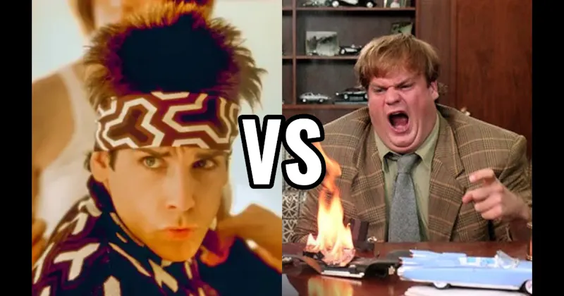 Derek Zoolander (Zoolander) vs. Tommy Callahan (Chris Farley)
