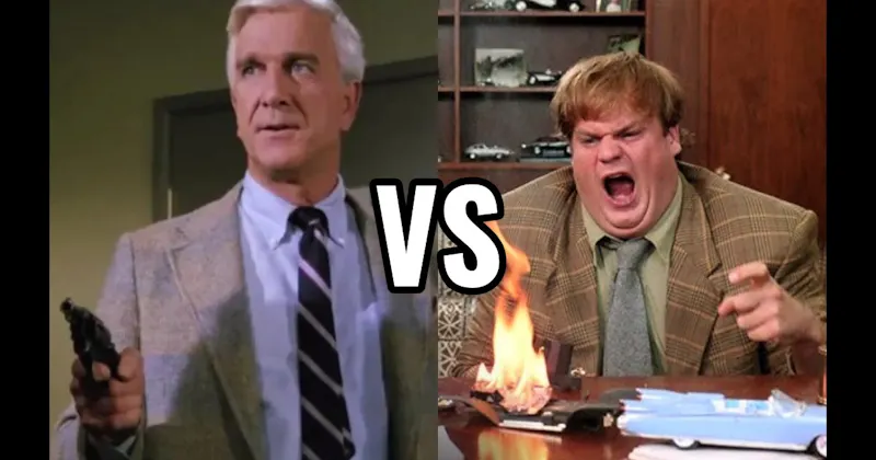 Frank Drebin (The Naked Gun) vs. Tommy Callahan (Chris Farley)